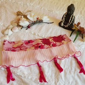 Pamela Anderson Flower Garter Skirt